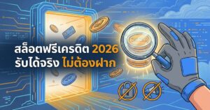 สล็อตฟรีเครดิต 2026 รับได้จริง ไม่ต้องฝาก